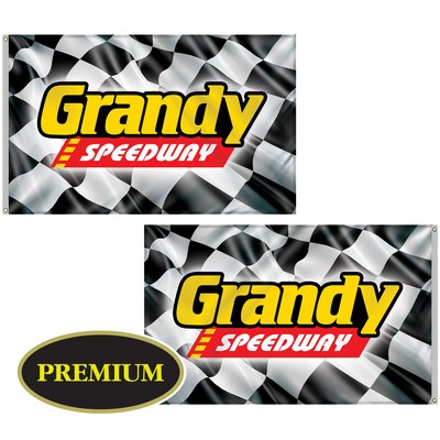 5' x 8' Double Sided Digitally Printed Knitted Polyester Flags